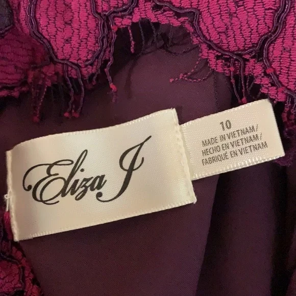 Eliza J fit and flare lace sleeveless dress Size 10 - Picture 10 of 13